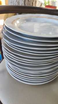 Тарелки большие  белые посуда
