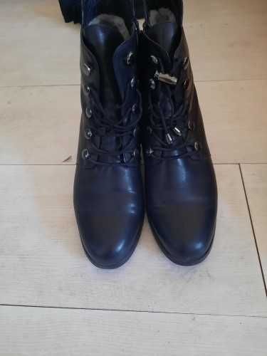 Сапоги кожаные  б.у 37размер