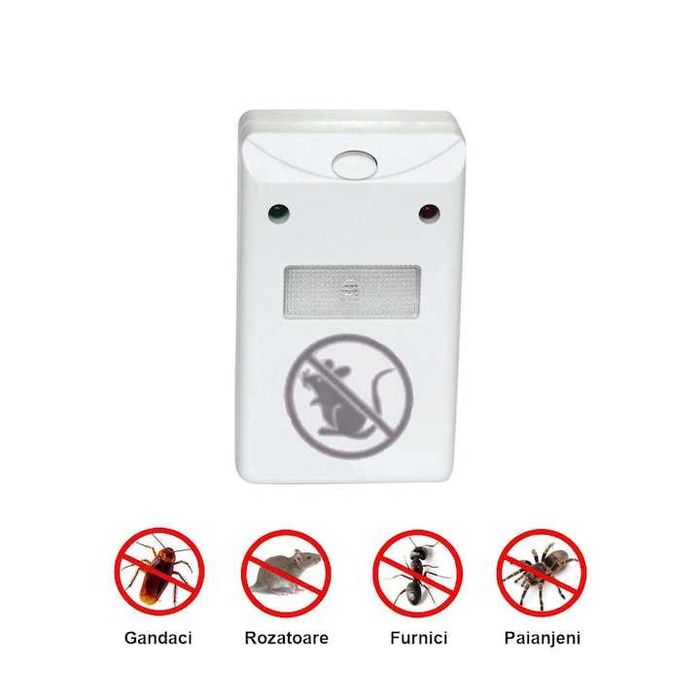 Aparat Anti Rozatoare Ultrasonic, Anti Soareci, Anti Sobolani
