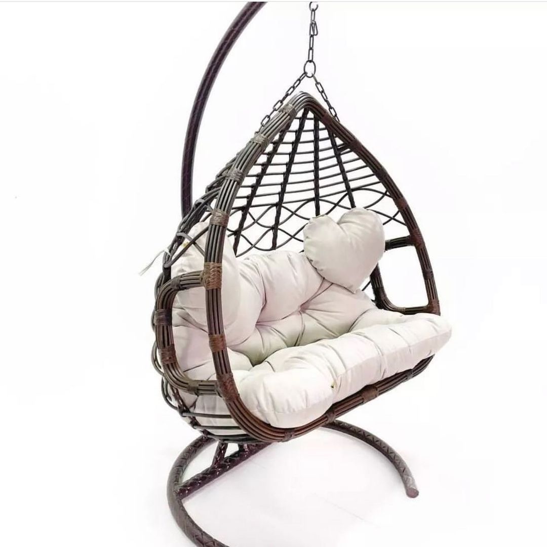 Кокон Coco 2×2 плетенная ротанговая мебель