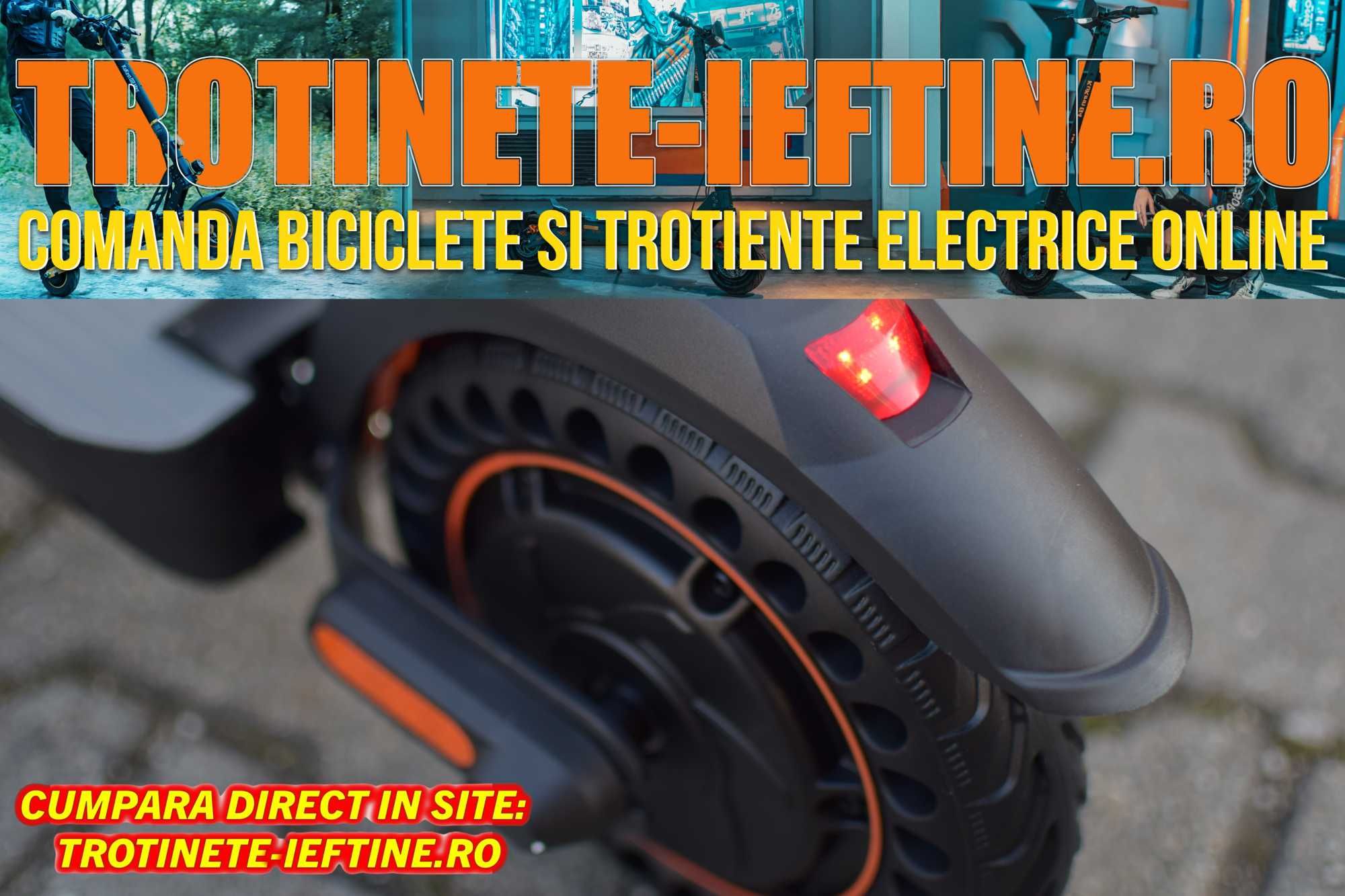 Scooter Electric Sigilat - KUGOO Kirin S1 Pro: Mobilitate și Confort!