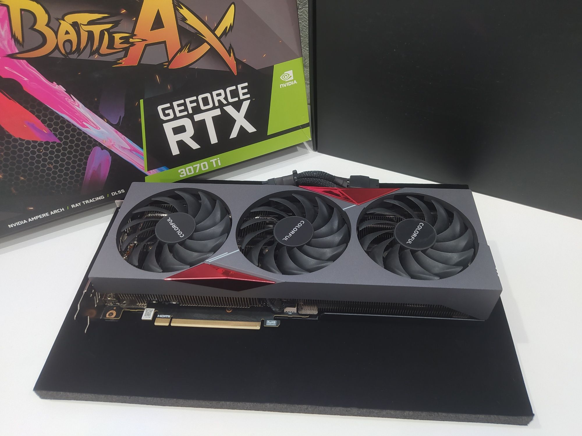 Видеокарта Colorful 3070ti BattleAx