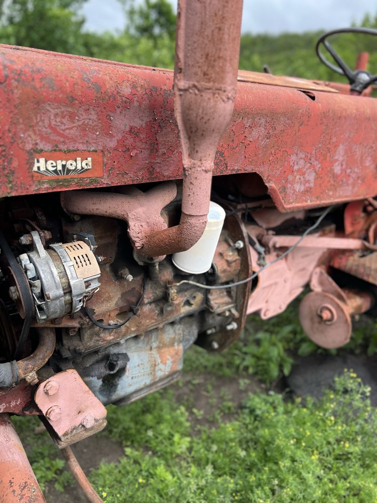Tractor nemtesc cu motor de leuț (Herold)