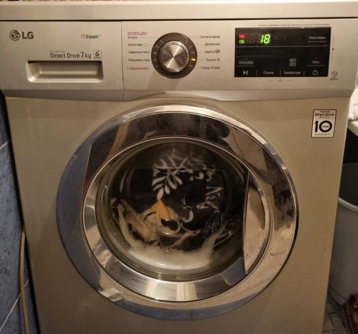Продам стерательную машинку в отличном состоянии LG