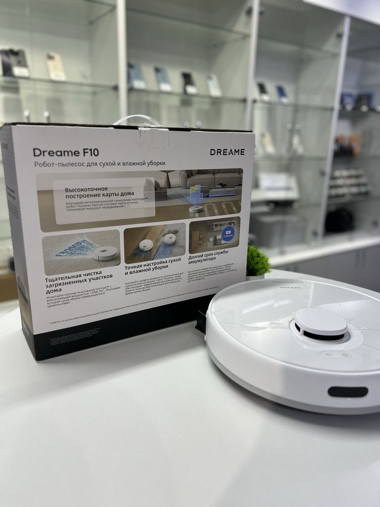 Робот пылесос Dreame F10 white