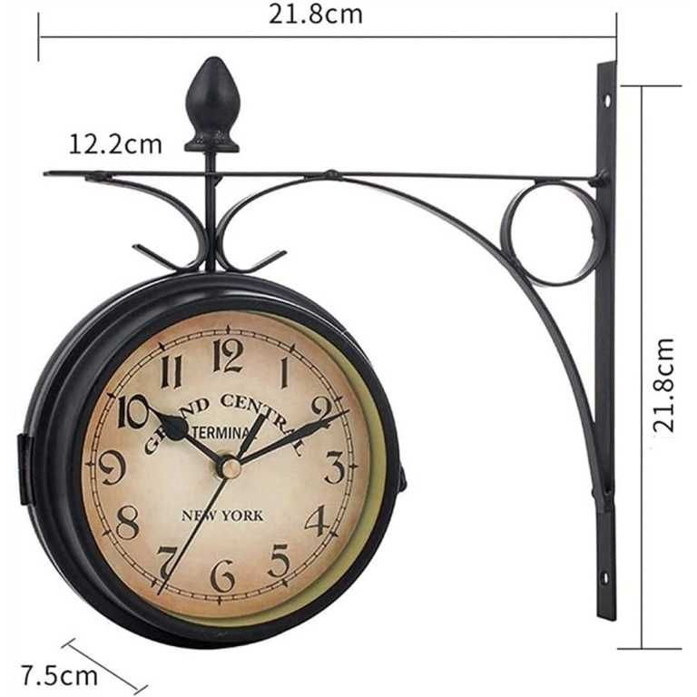 Часовник Train Station Clock Retro HengTracy