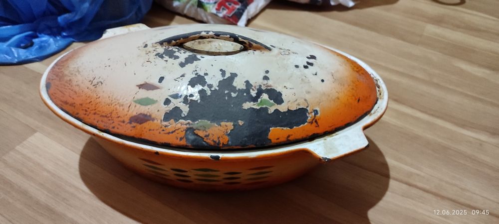 Утятьница из чугуна СССР