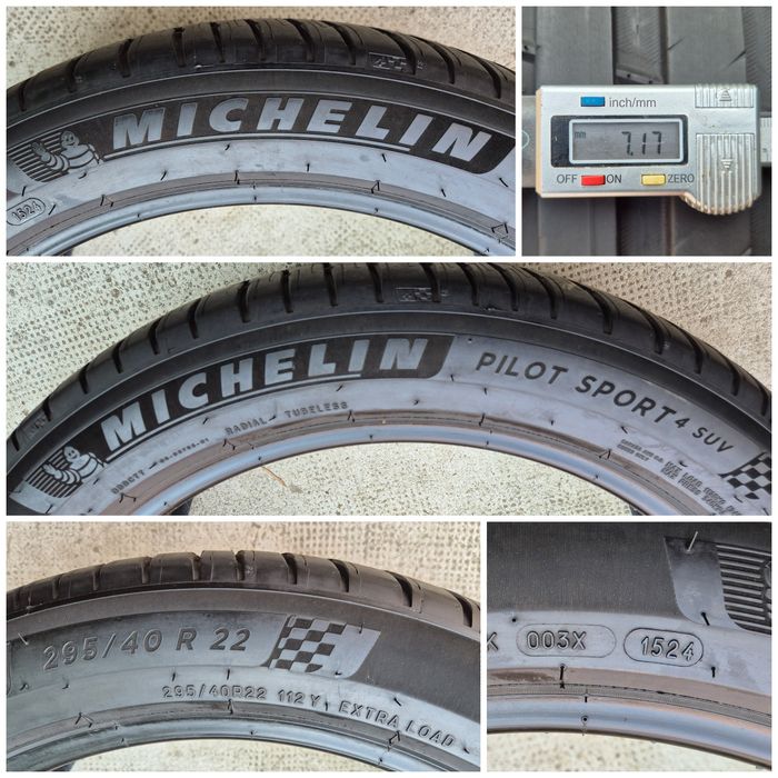 O bucată 325/295 40/35 R22 vară - una Michelin Pirelli