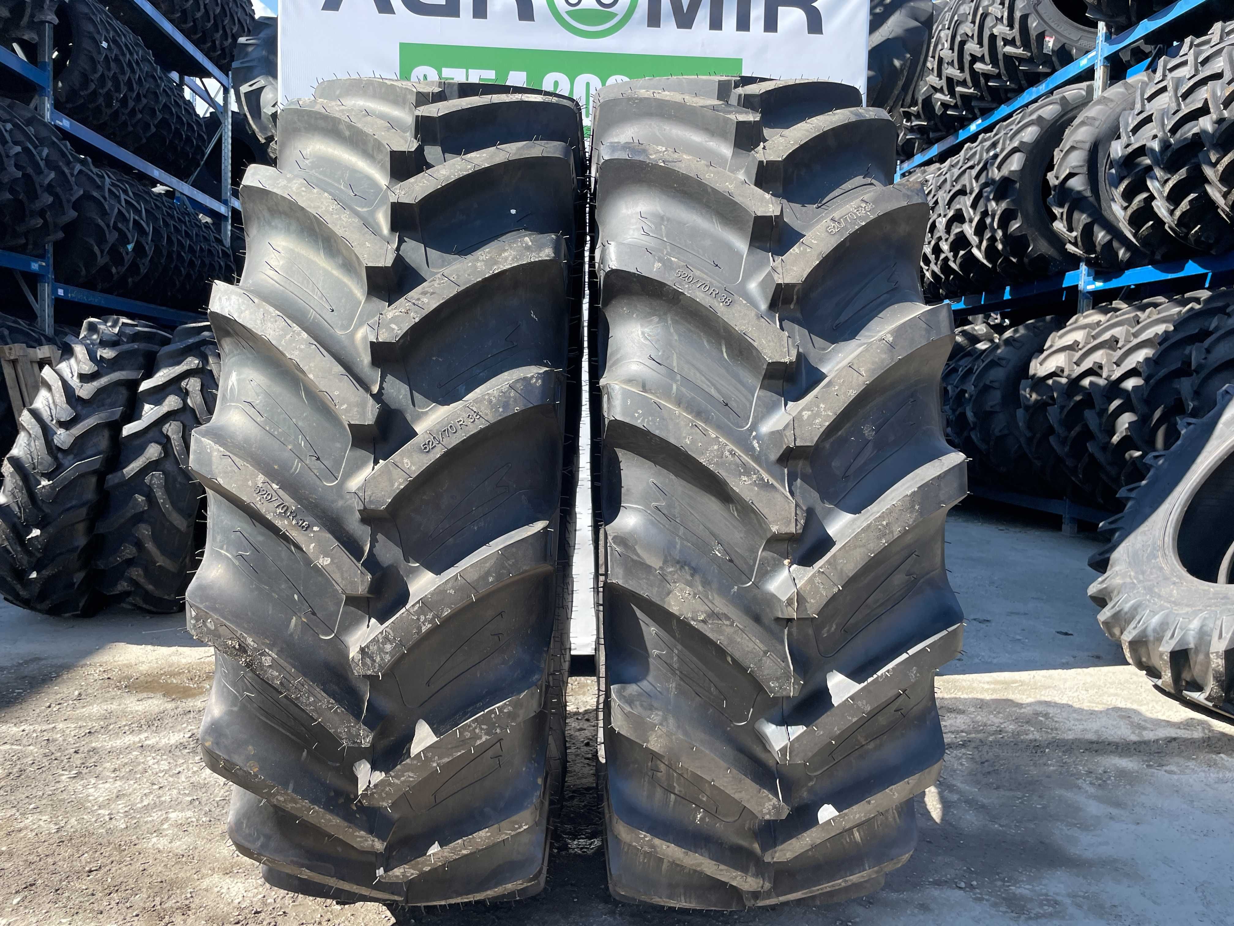 Cauciucuri noi marca MRL 520/70R38 anvelope radiale TRACTOR