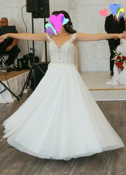 Rochie mireasa A line XS-S