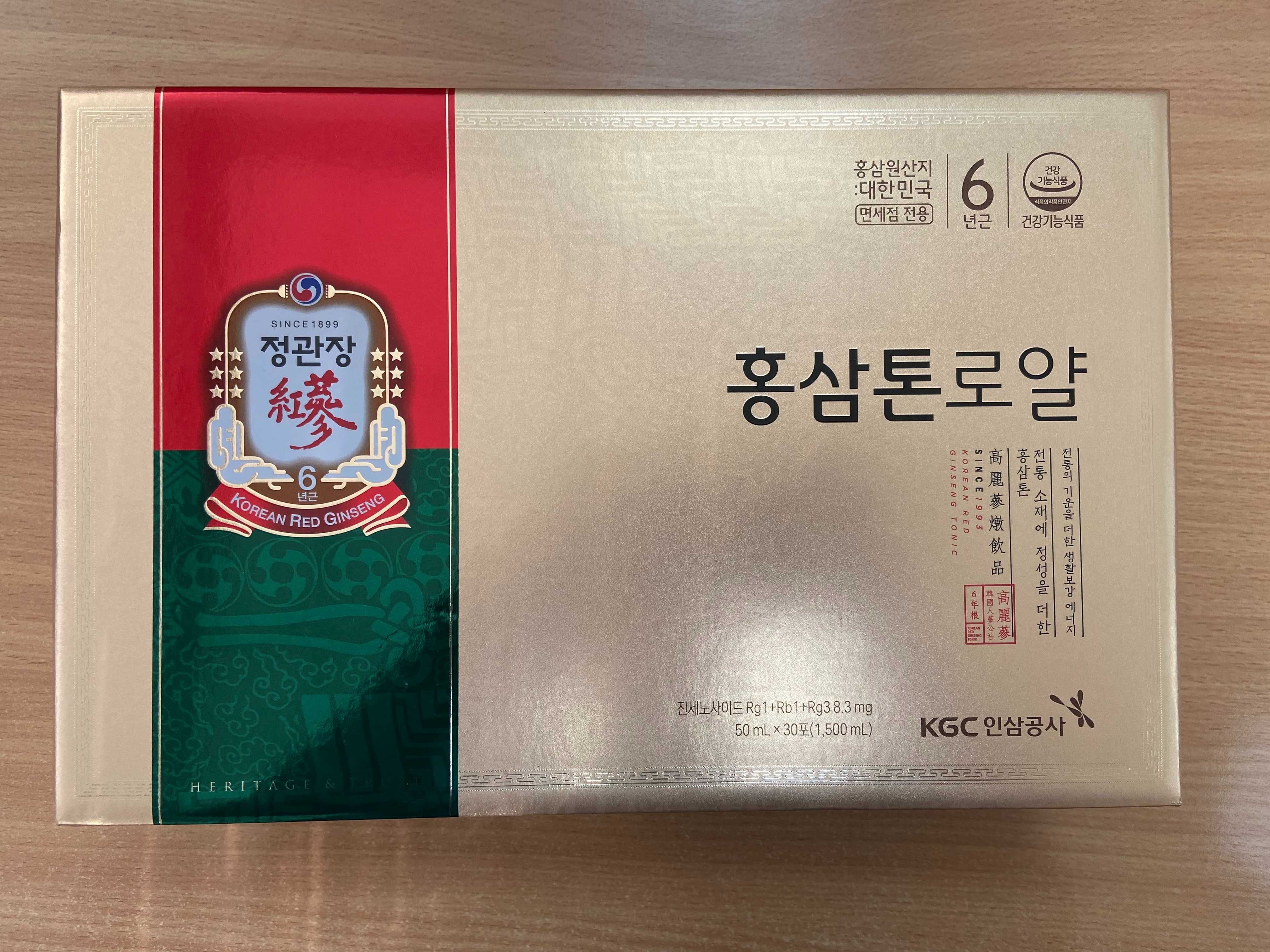 Корейский тоник с красным женьшенем Royal