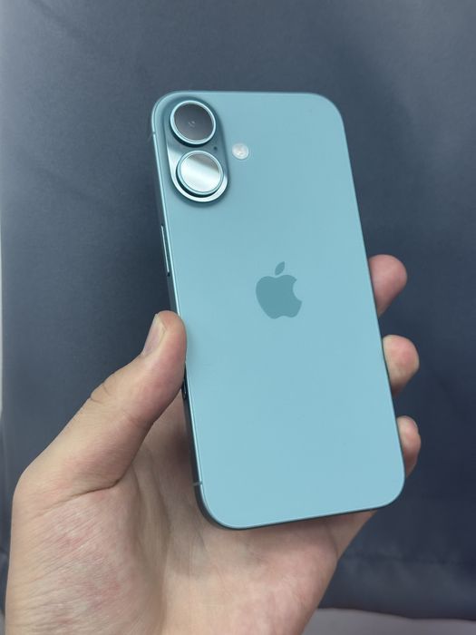 iPhone 16 256гб 100% зеленый