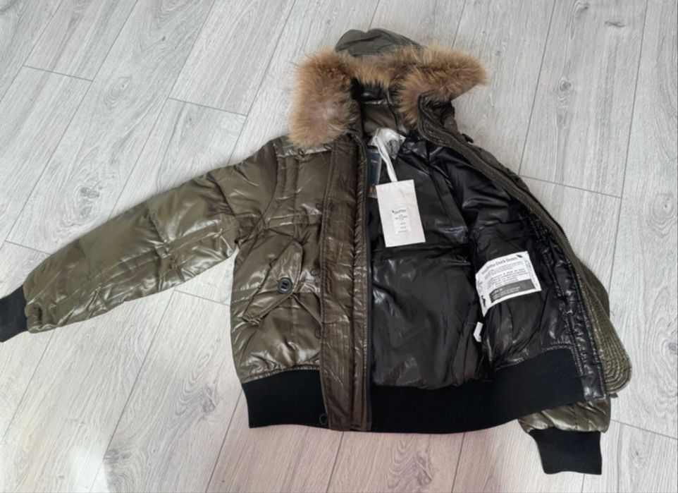 Geaca cu puf de gâsca marimea M