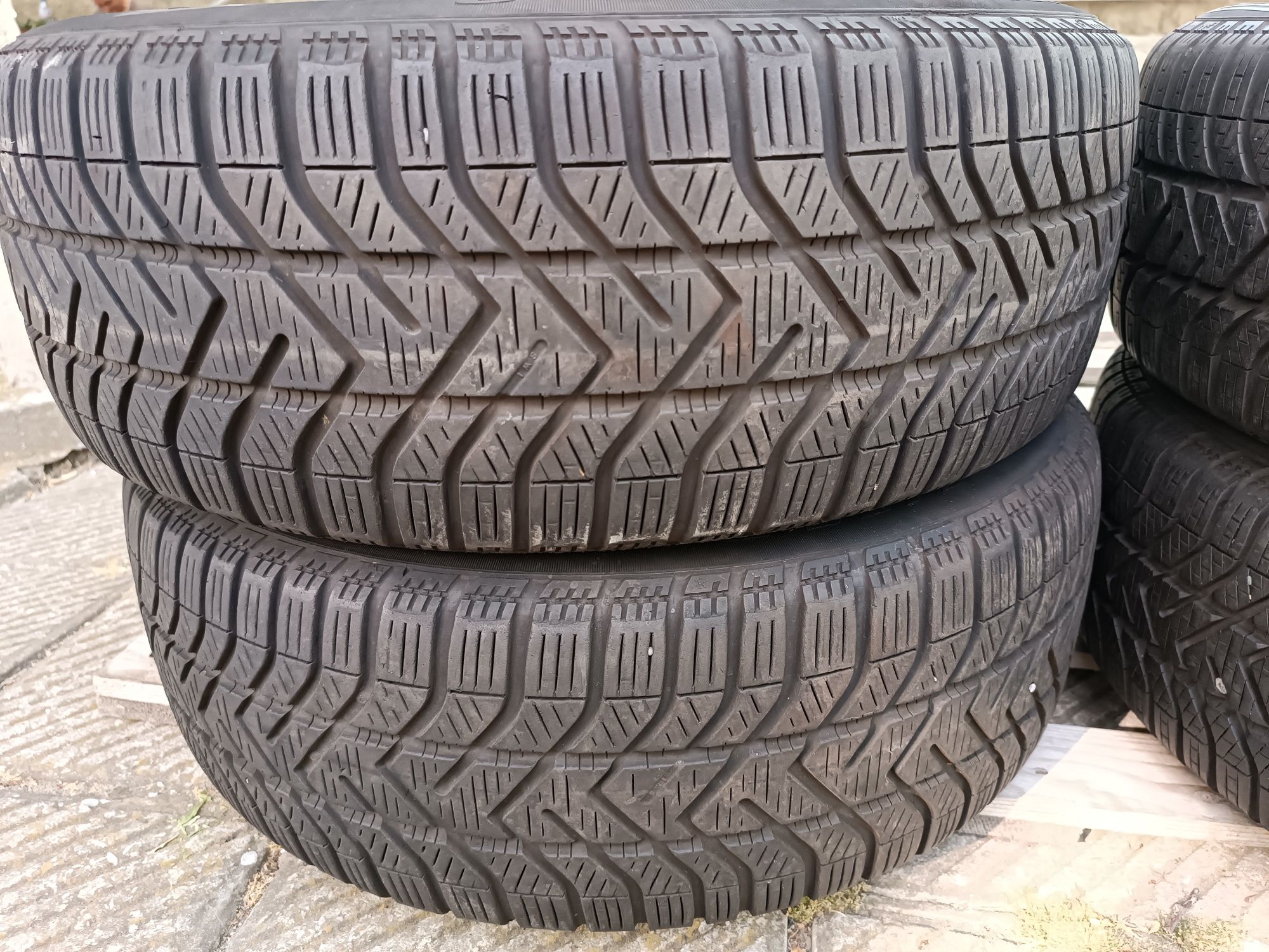 Лети джанти 16ки 5х112 Platin + зимни гуми 205/55/16 Pirelli