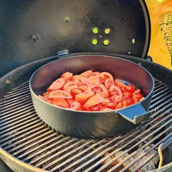 Set de accesorii WELL GRILL Duo pentru grătar pe cărbune din fonta