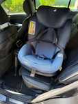 Scaun auto copil albastru Joie i-Spin 360 i-Size cu ISOFIX