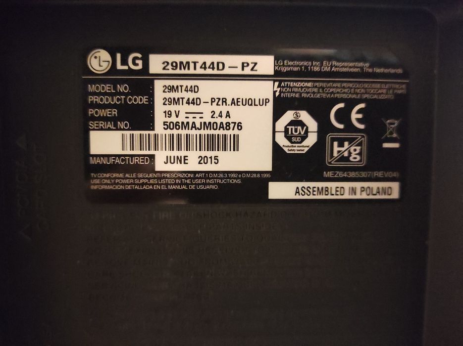 Tv led full hd LG 70 cm