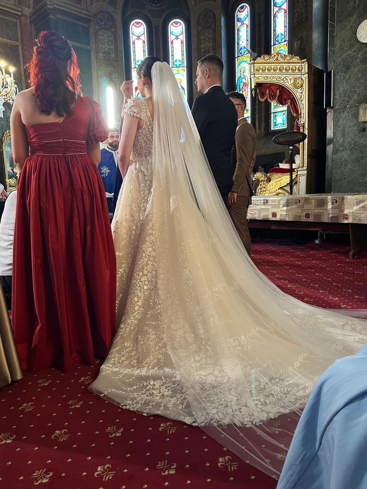 Rochie de mireasă impecabilă - o singură purtare