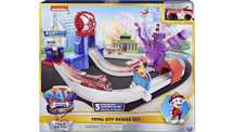 Paw Patrol Комплект с писта за игра  с 2 изстрелвачки метална количка