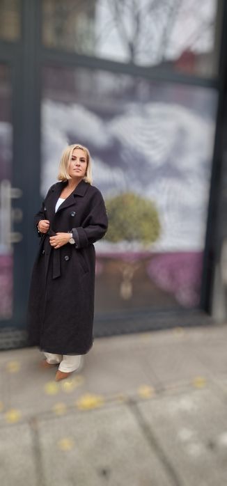 ПАЛТО ОТ ВЪЛНА И Кашмир  модел в стил  MAX MARA