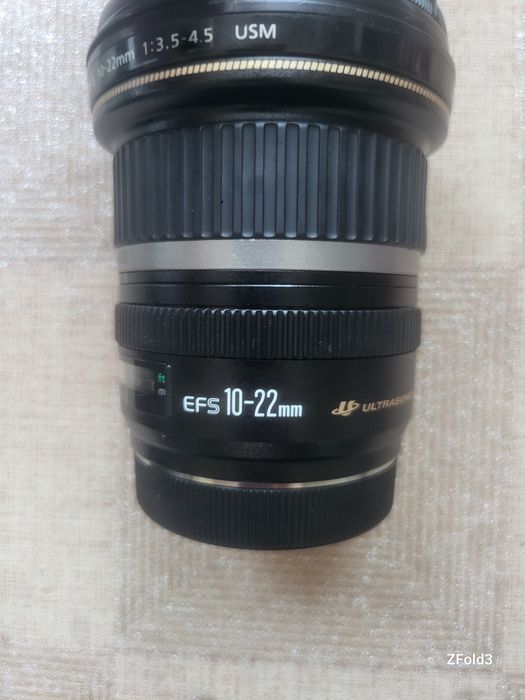Obiectiv Canon ultrasonic EfS 10-22