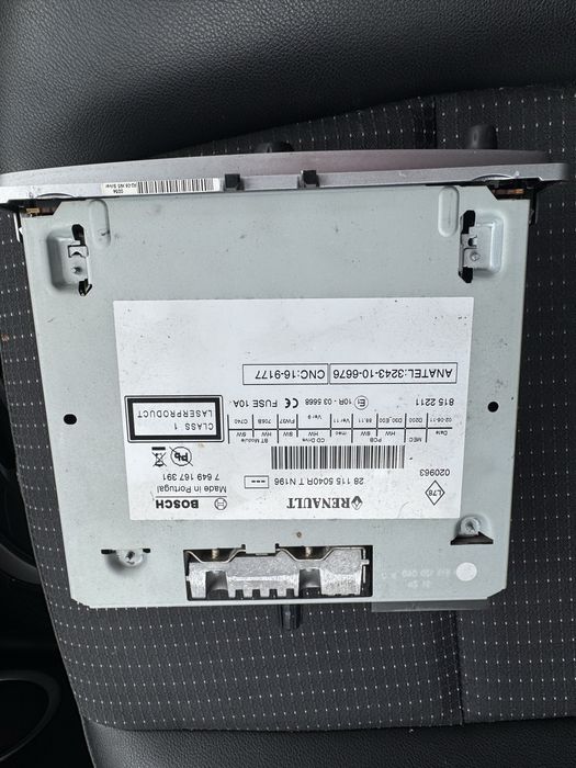 Cd player Renault Megane 3 Scenic 3