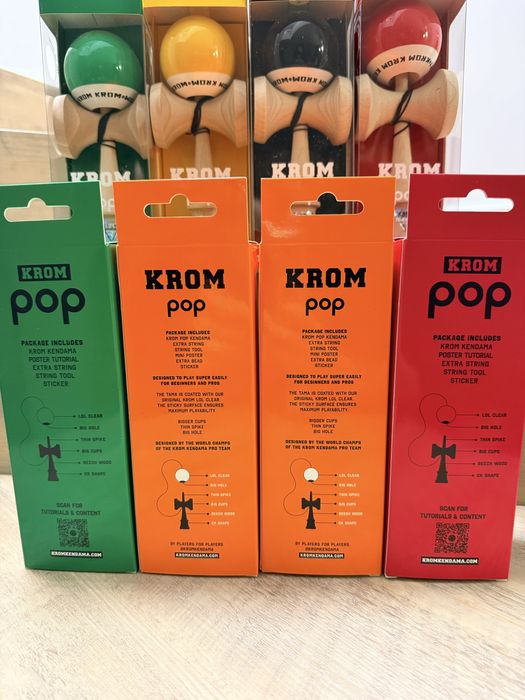 Kendama KROM Pop LOL Sticky -  249 lei Sigilate