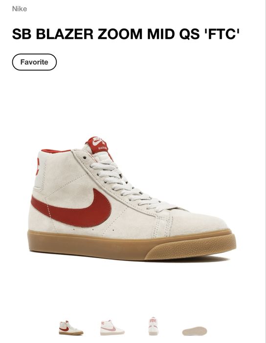 Nike Blazer editie limitata FTC 44,5!!