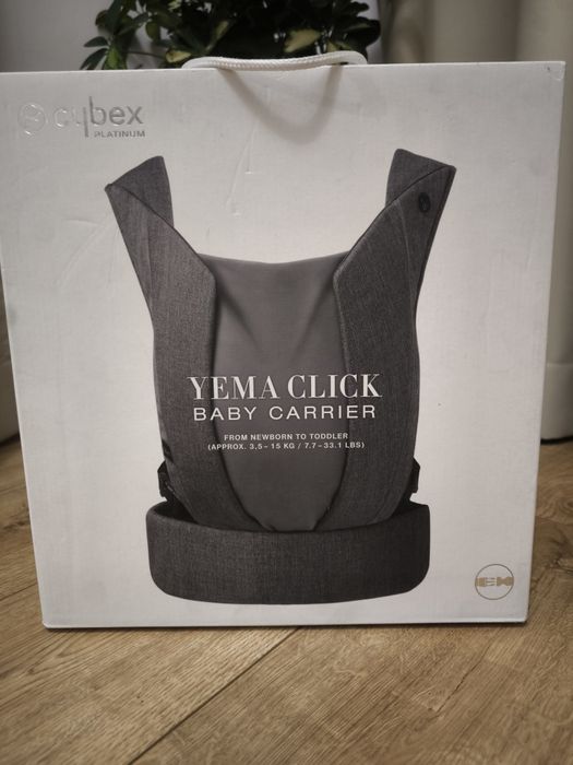 Ергономична раница Cybex Yema click/ черна/