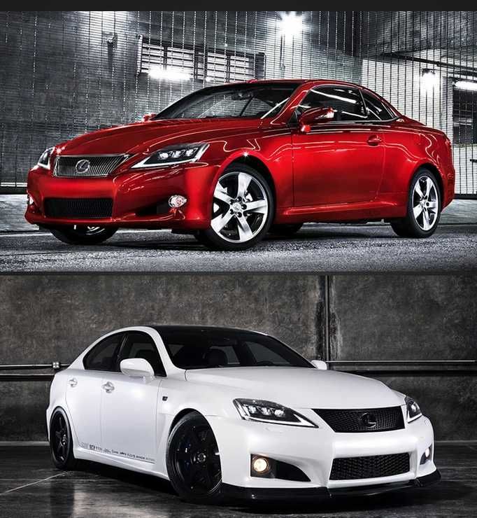 Комплект Тунинг FULL LED фарове 05-2013 Lexus IS250/IS350/IS300 07-14
