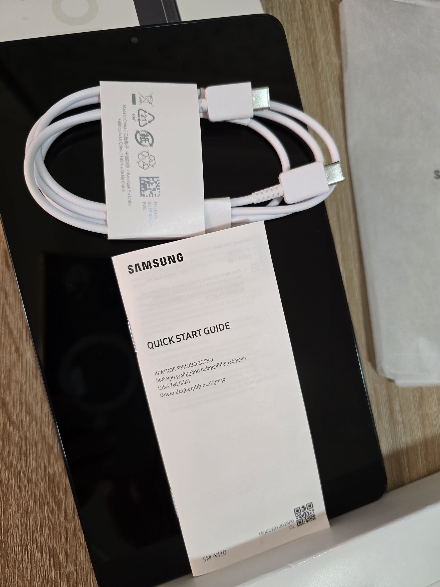 Планшетный компьютер Galaxy Tab A9 Samsung SM- X110. 128 ГБ/ Графитовы
