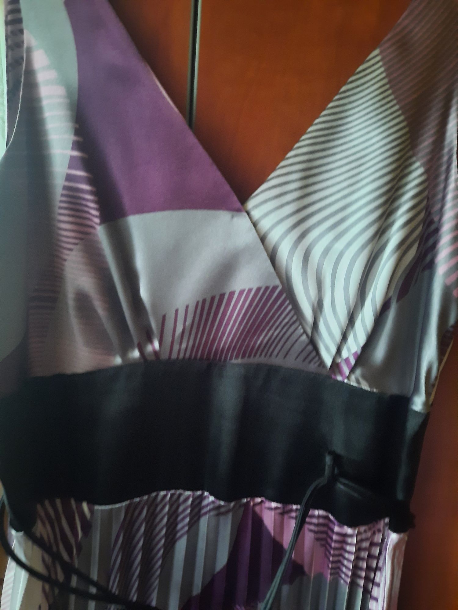 Rochie nouă de gală plisată 40-42