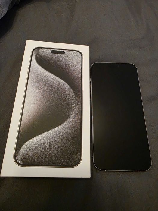 Iphone 15 Pro Max White Titanium