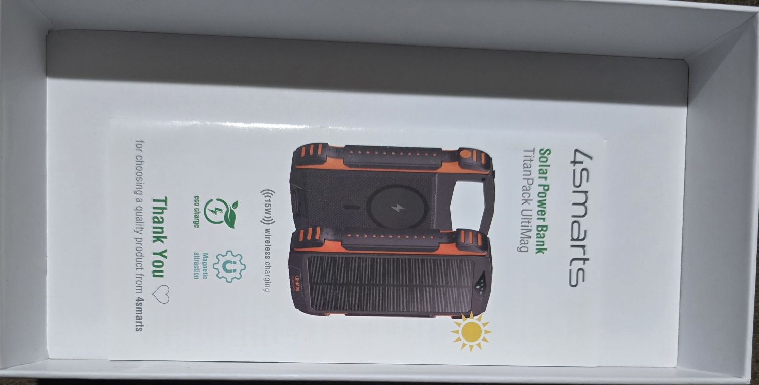 Продавам Solar Power Bank 20000 mAh