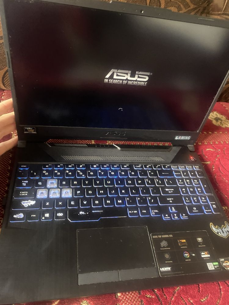 Laptop gaming asus tuff f15
