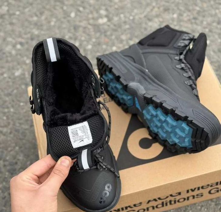 Nike acg air zoom gore tex winter флис Зимние мужские ботинки