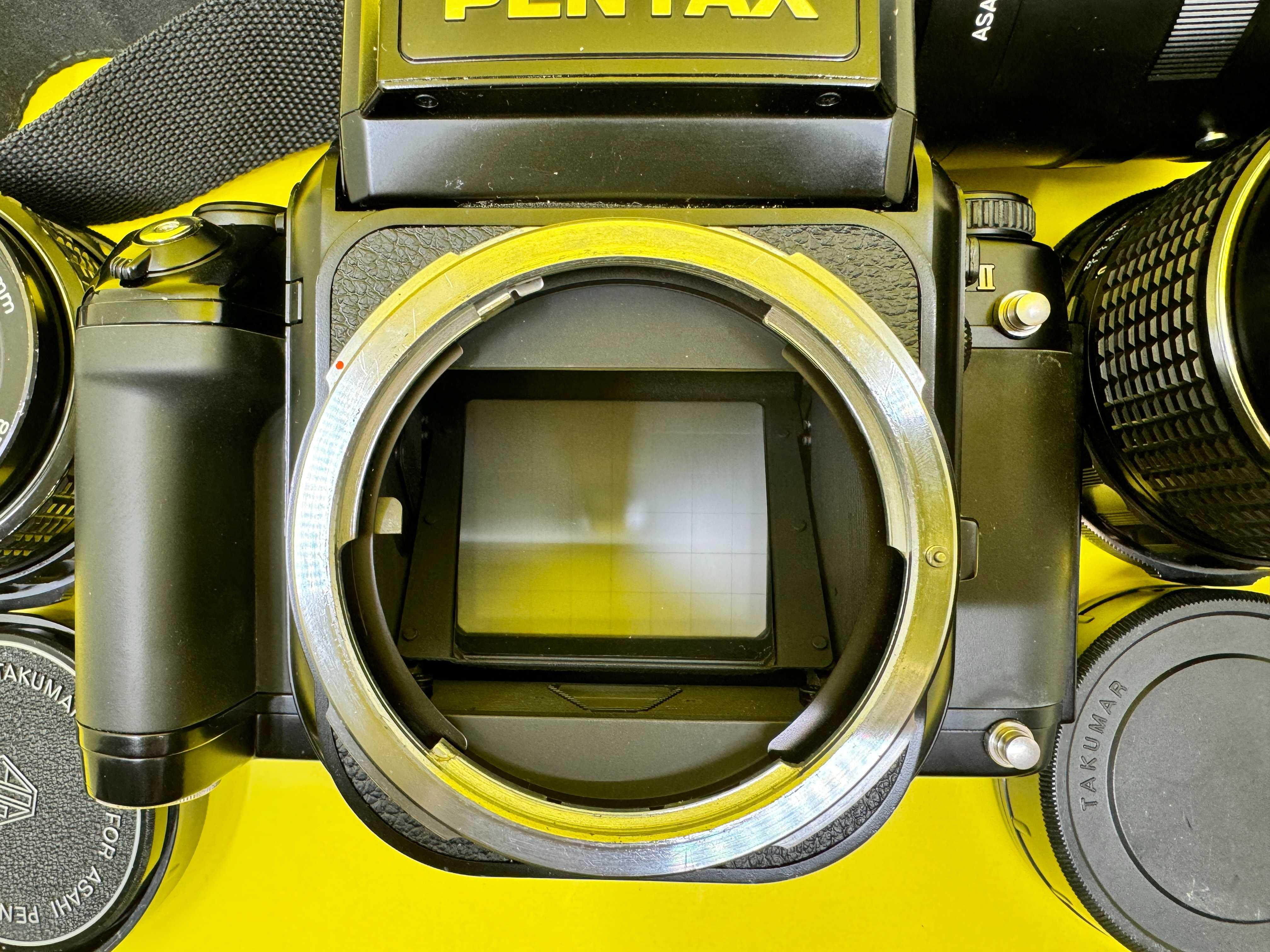 Pentax 67 II - aparat foto pe film format mediu-MINT
