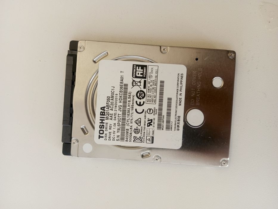 HDD 500gb Toshiba