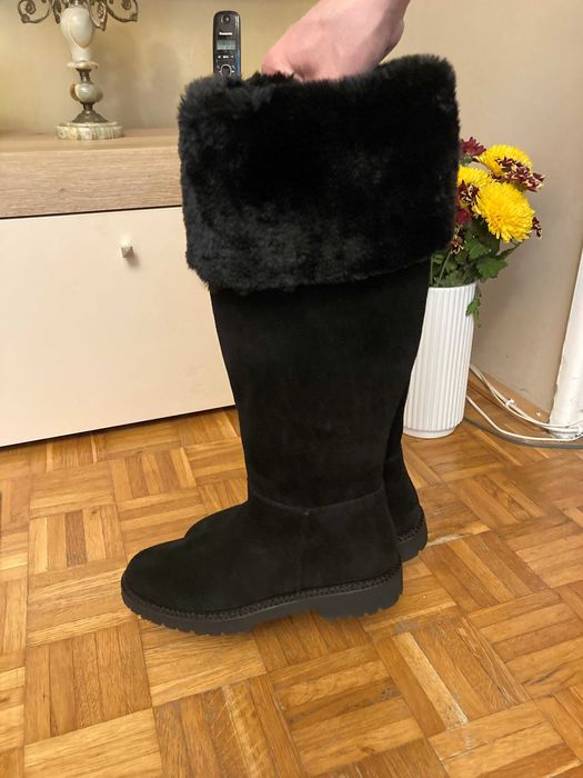 Cizme din piele întoarsă, noi , mărimea 39