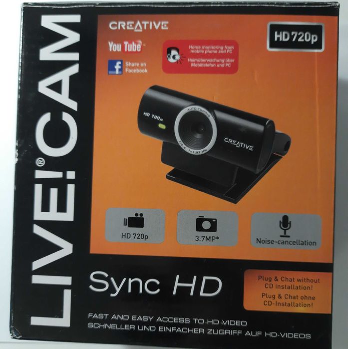 Уеб камера Creative Live! Cam Sync HD