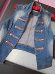 top /vesta blugi superba fete  Sixte jeans M/L