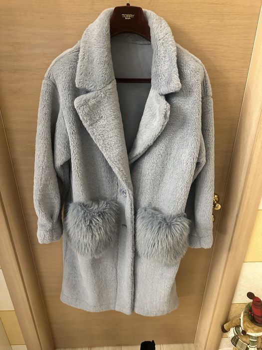 Palton blana eco superb