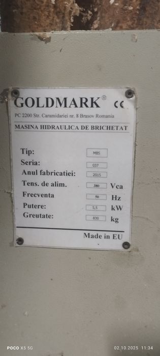 Presa Brichete 3000€