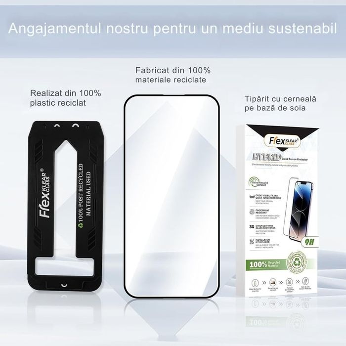 Folii silicon protecție ecran Samsung S24 și S24+