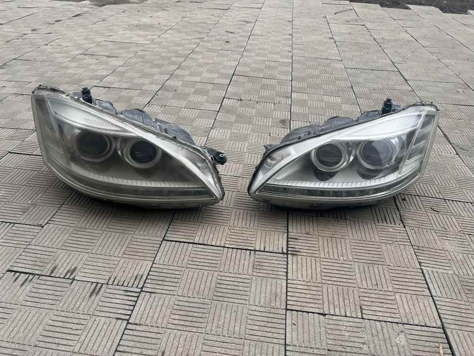 Продам фары на мерседес w221 рейсталинг