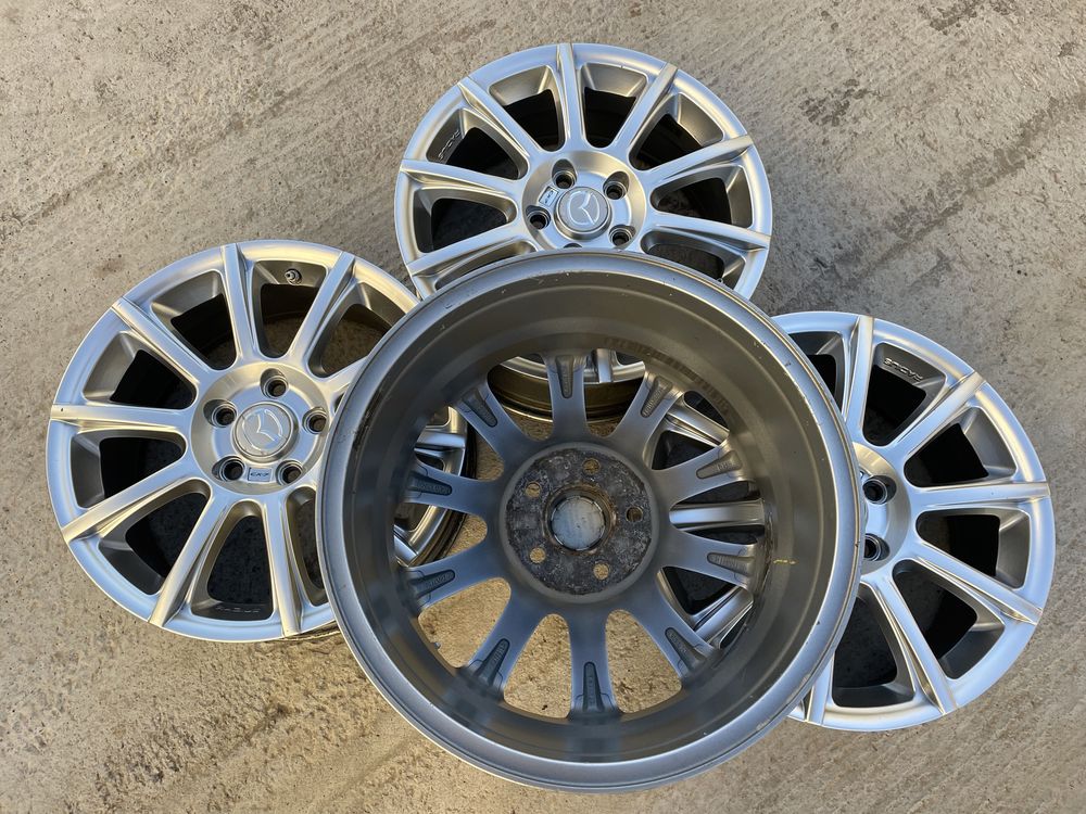 Jante 17 originale mazda , 5x114.3 , 7j et 50 , cb 67.1mm , + senzori