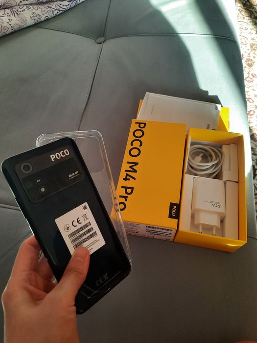 Поко М4 Про 256гб полный комплект