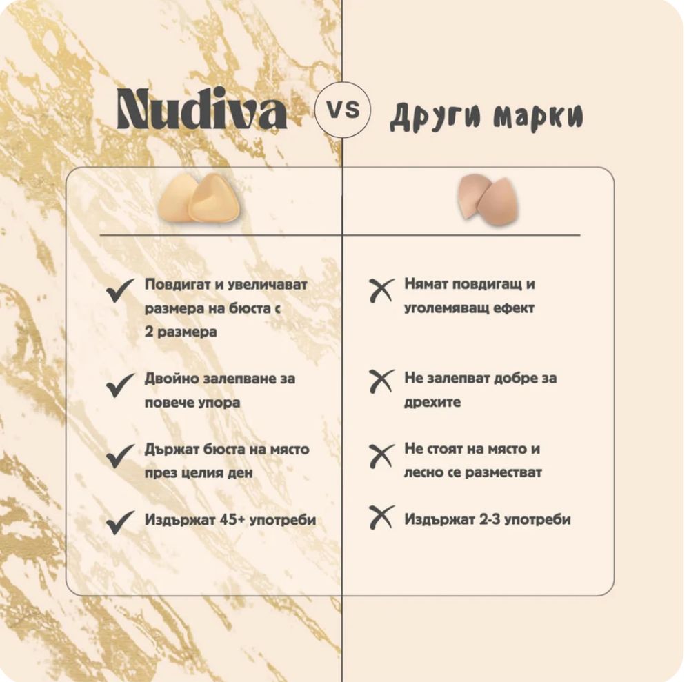 Nudiva Повдигащи Подплънки