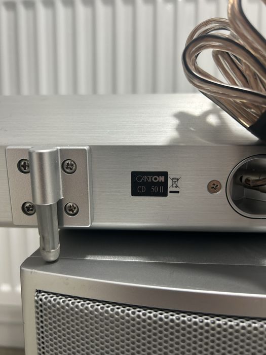 Canton sistem subwoofer + 4 sateliti + Amplificator Marantz SR-2400