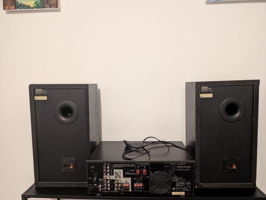 Sistem Hi-Fi Technics – Amplituner SA-AX720 + Boxe Technics SB-CS65